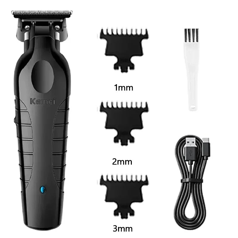 Kemei Hair Clipper Kit - Professional Hair Cutting Machine
